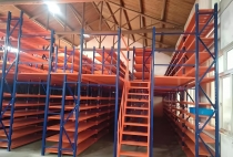 阁楼平台重型货架：高效利用仓库上层空间