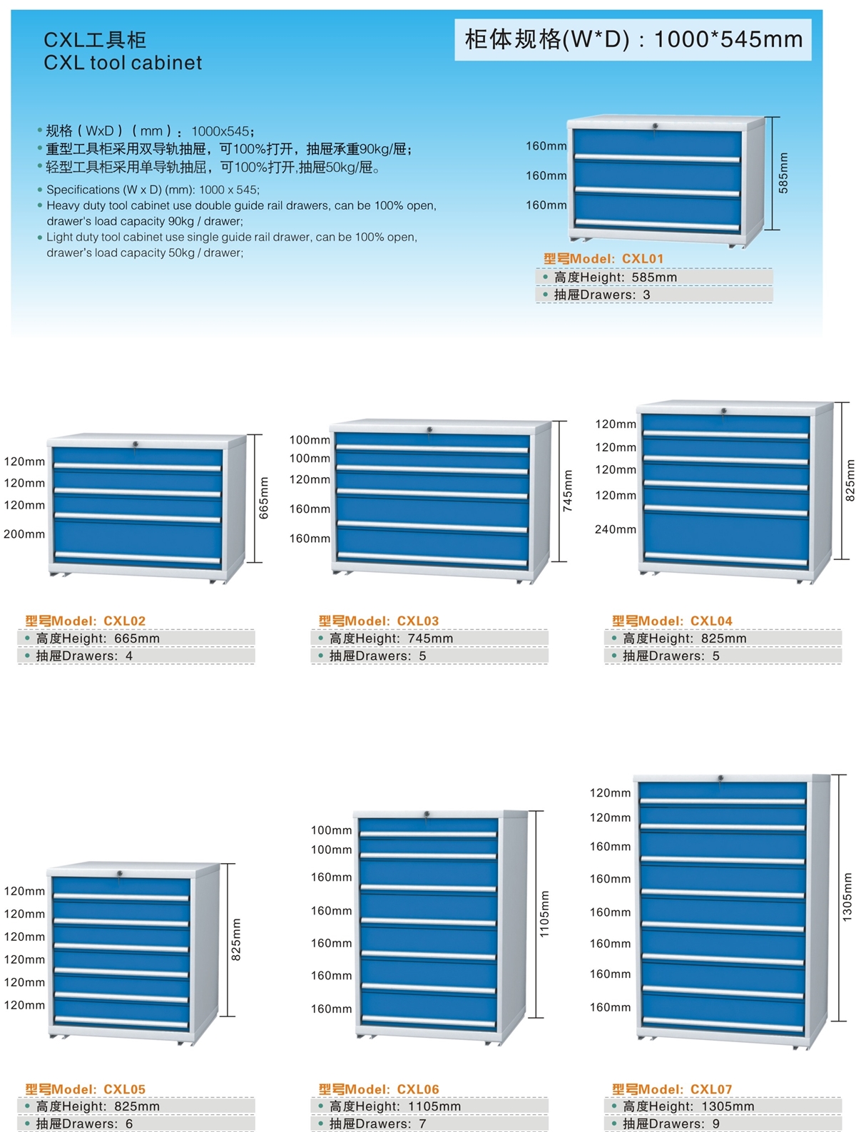 CXL工具柜