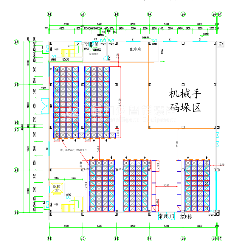 仓储货架图纸